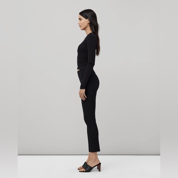 Rag & Bone Simone Equestrian Stretch Slim Fit Pant Black Size 10 - Picture 5 of 8